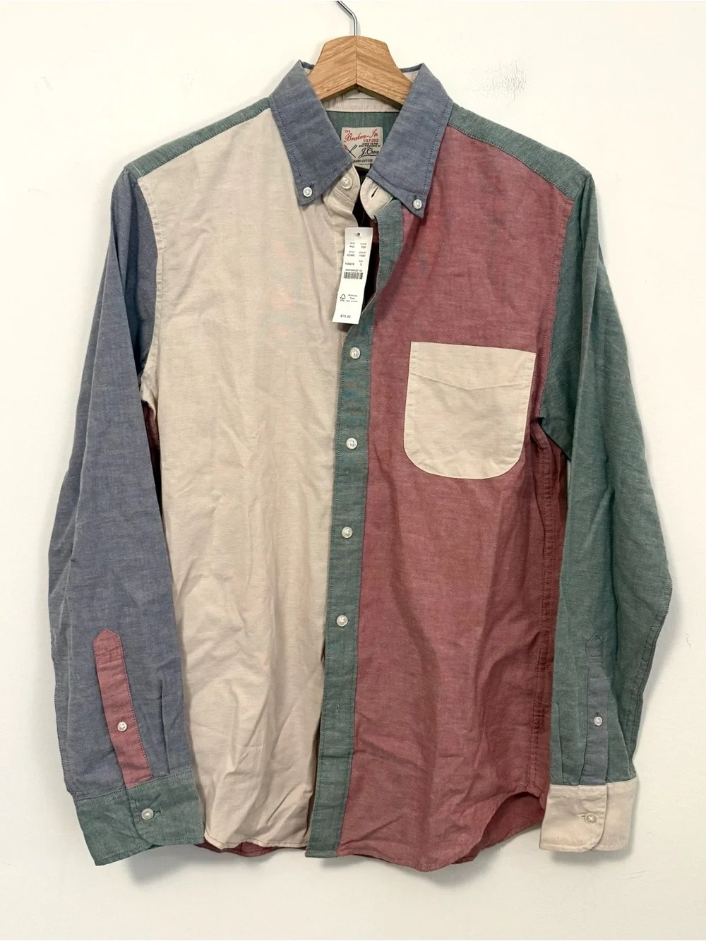 NWT Lot of 2 J.Crew Broken-In Oxford Button Down Shirts
